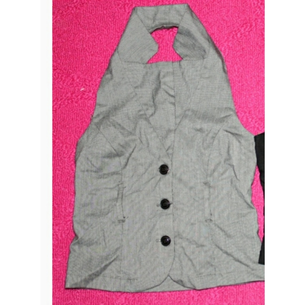 Gray Women's Vest